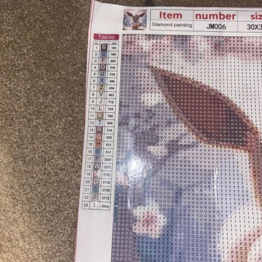 Pokemon Diamond Painting Bundle 4  NEW Canvas.  No Drills Included. Canvas Only